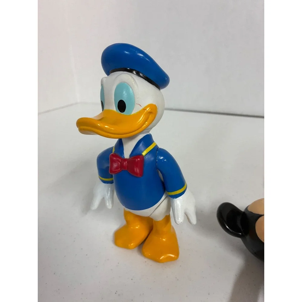 Disney Mickey Mouse Donald Duck Pluto Articulated Action Figure Toy Set 3pc